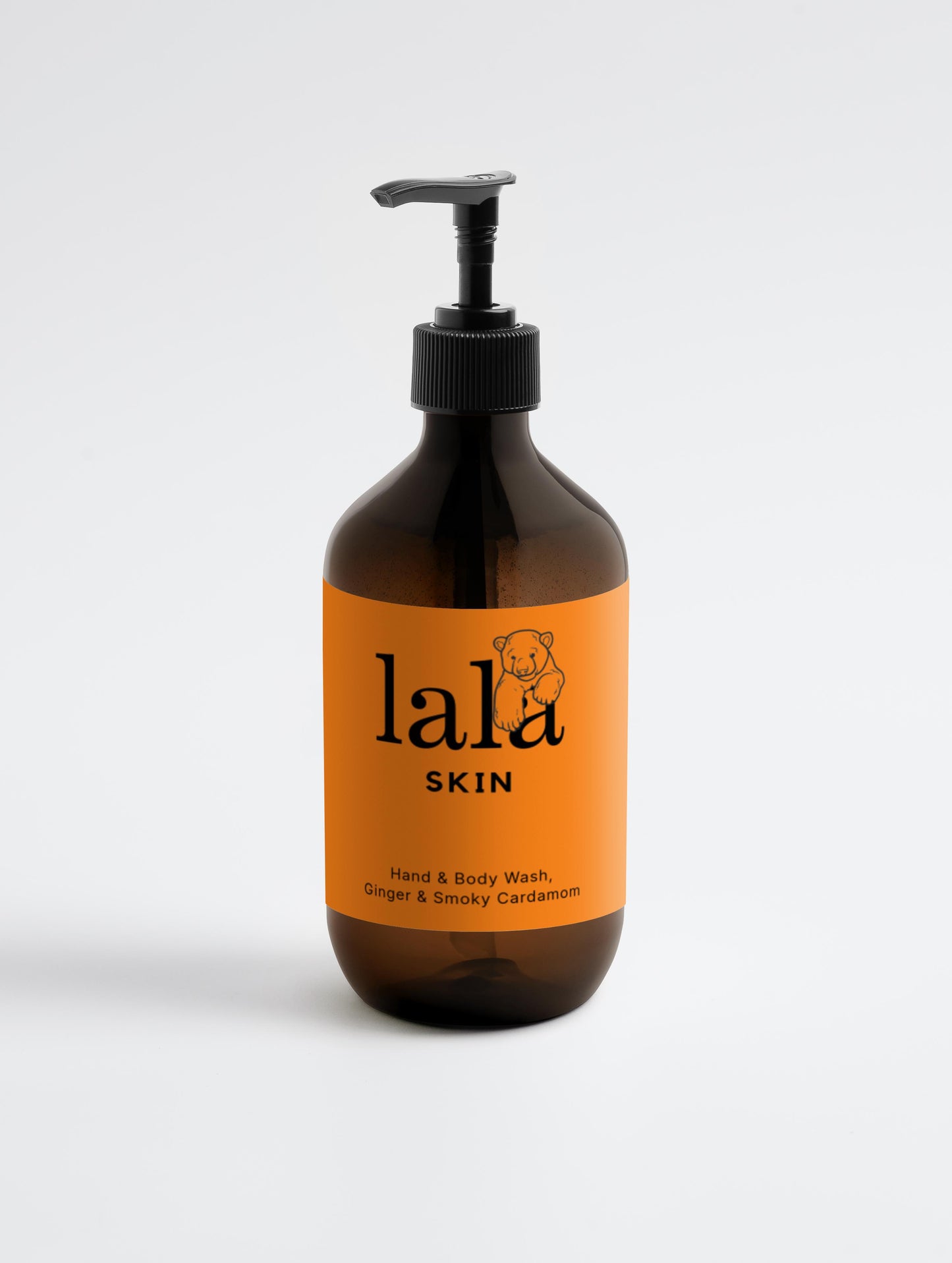 Hand & Body Wash, Ginger & Smoky Cardamom, 490 ml