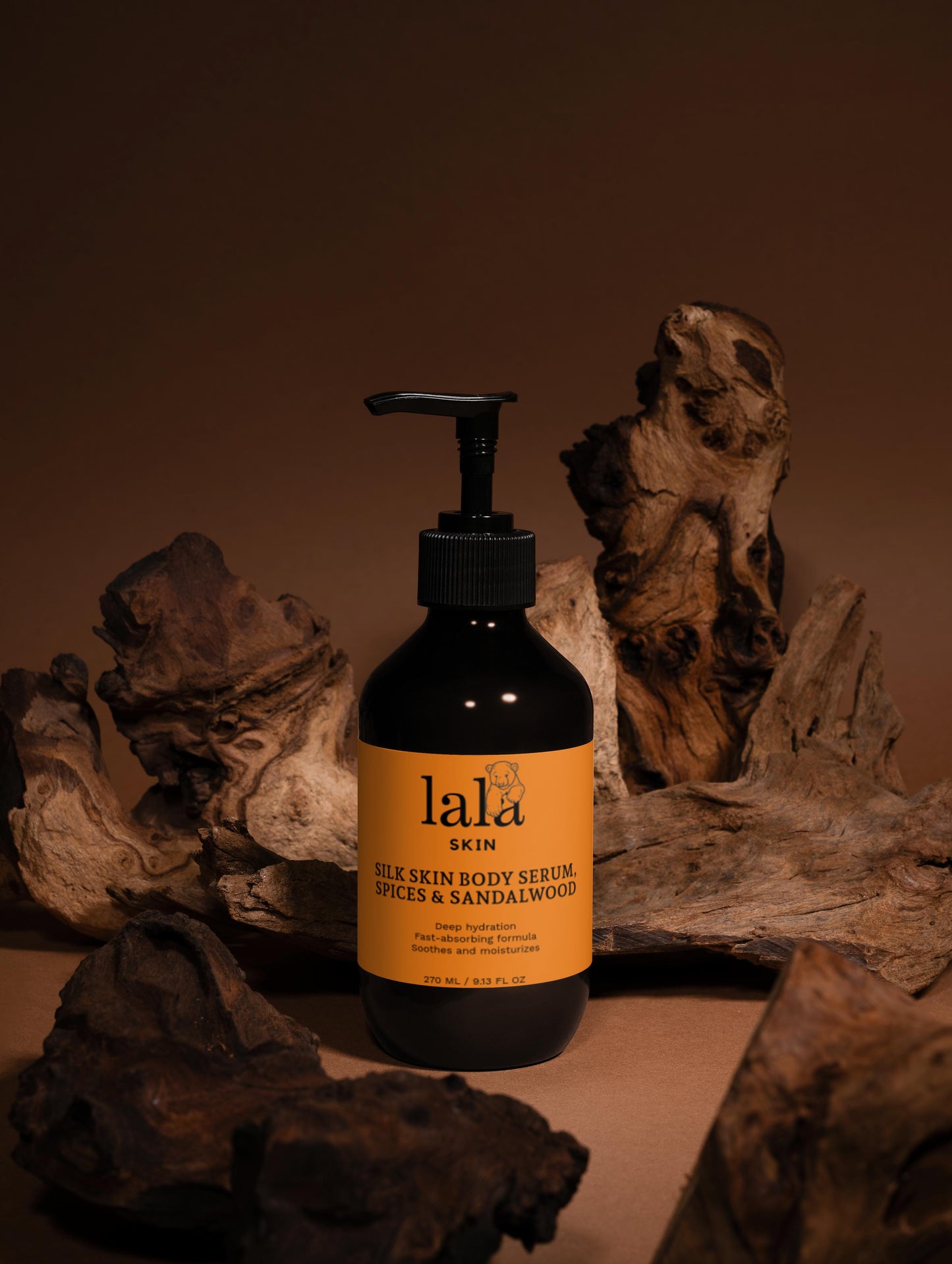 Silk Skin Body Serum, Spices & Sandalwood