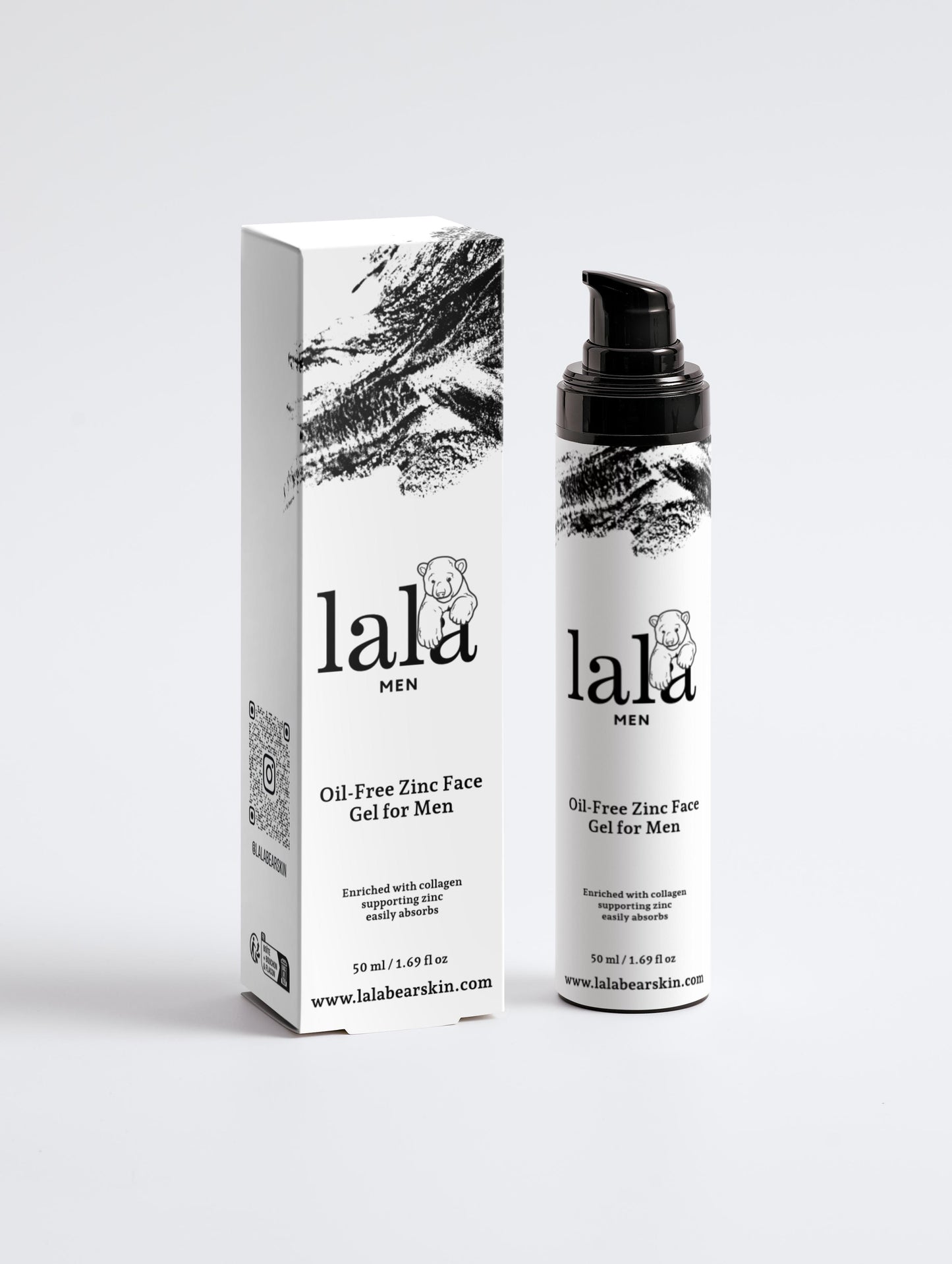 Oil-Free Zinc Face Gel for Men