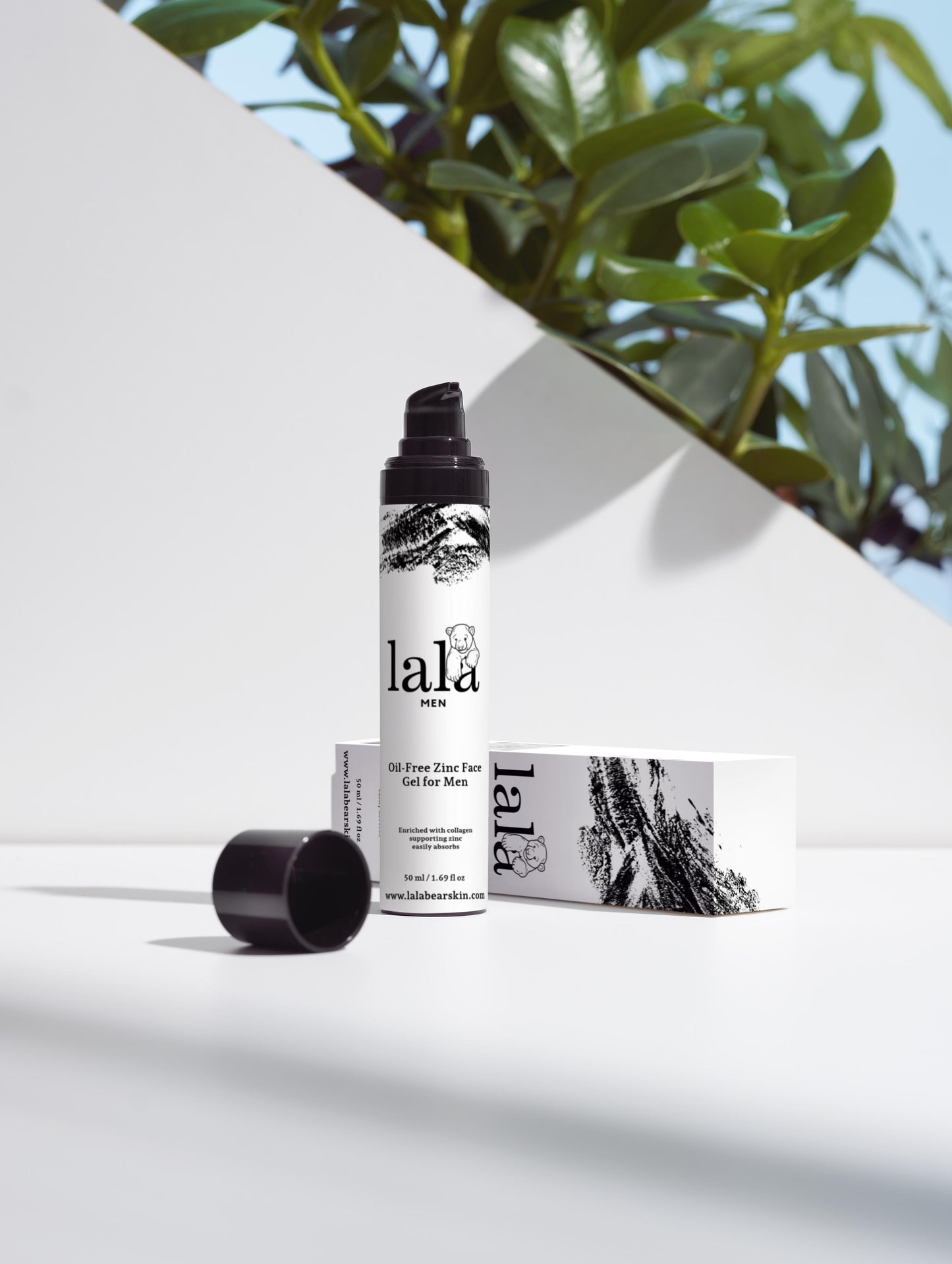 Oil-Free Zinc Face Gel for Men